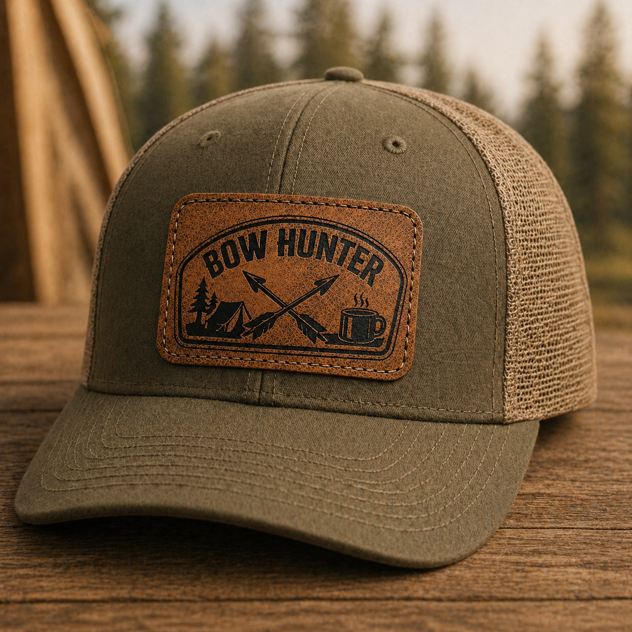 “Bow Hunter" Hat Patch
