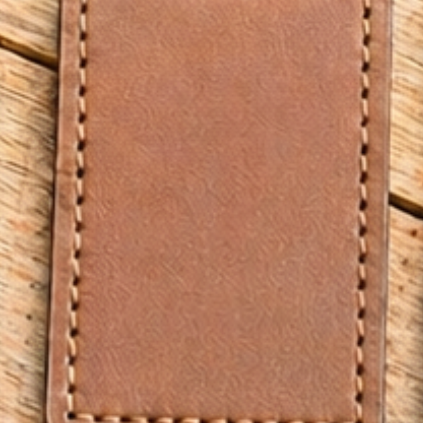 The Answer is Nope PU Leather Keychain