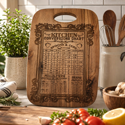 Kitchen Conversion Acadia Cutting Board 10.25" x 14.5"
