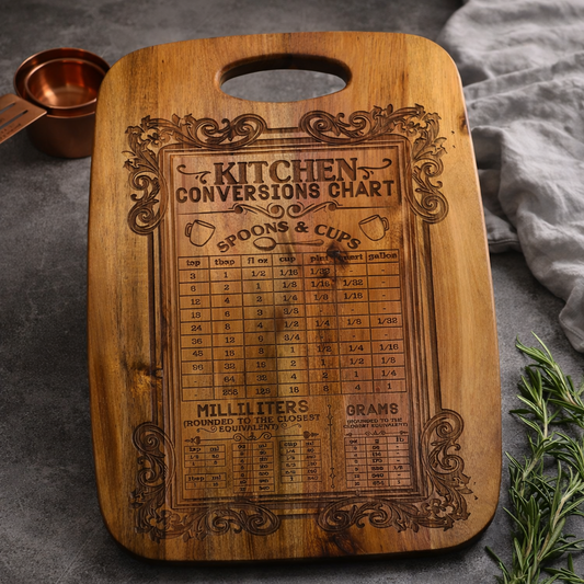 Kitchen Conversion Acadia Cutting Board 10.25" x 14.5"