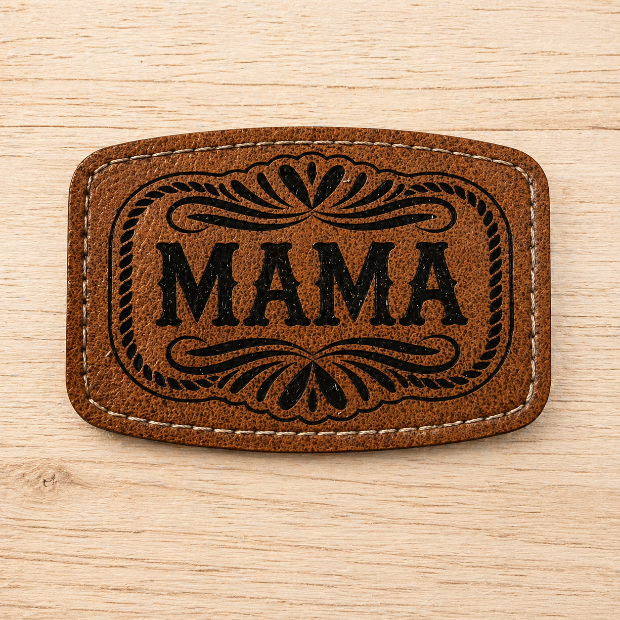 Western “MAMA” Hat Patch