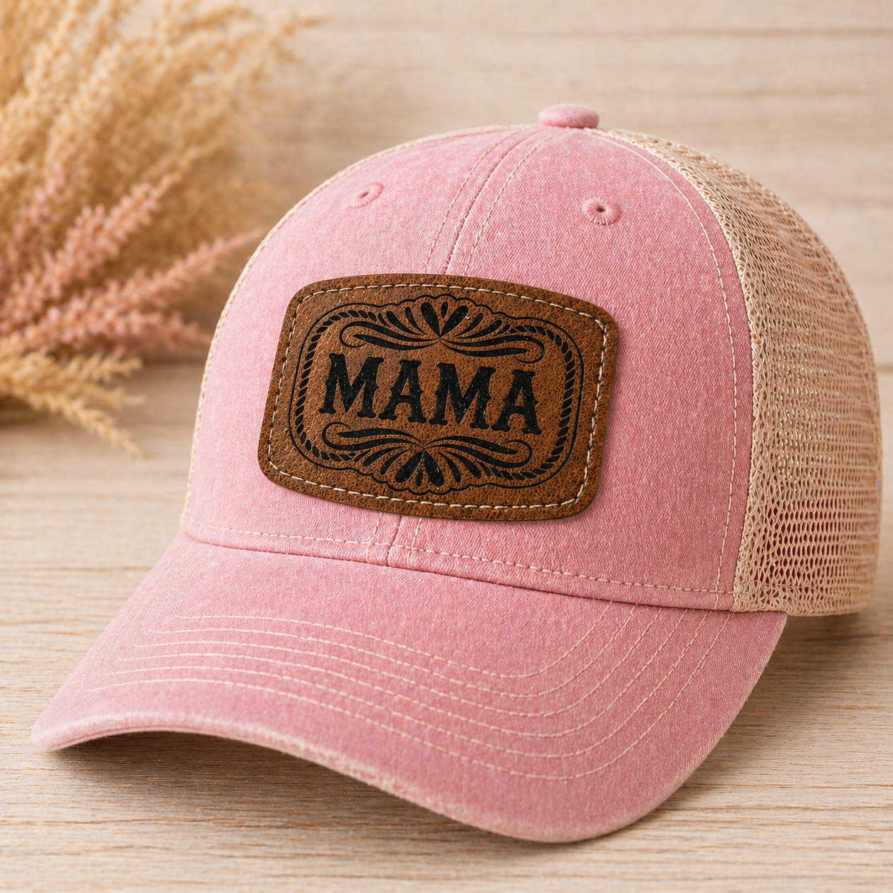 Western “MAMA” Hat Patch