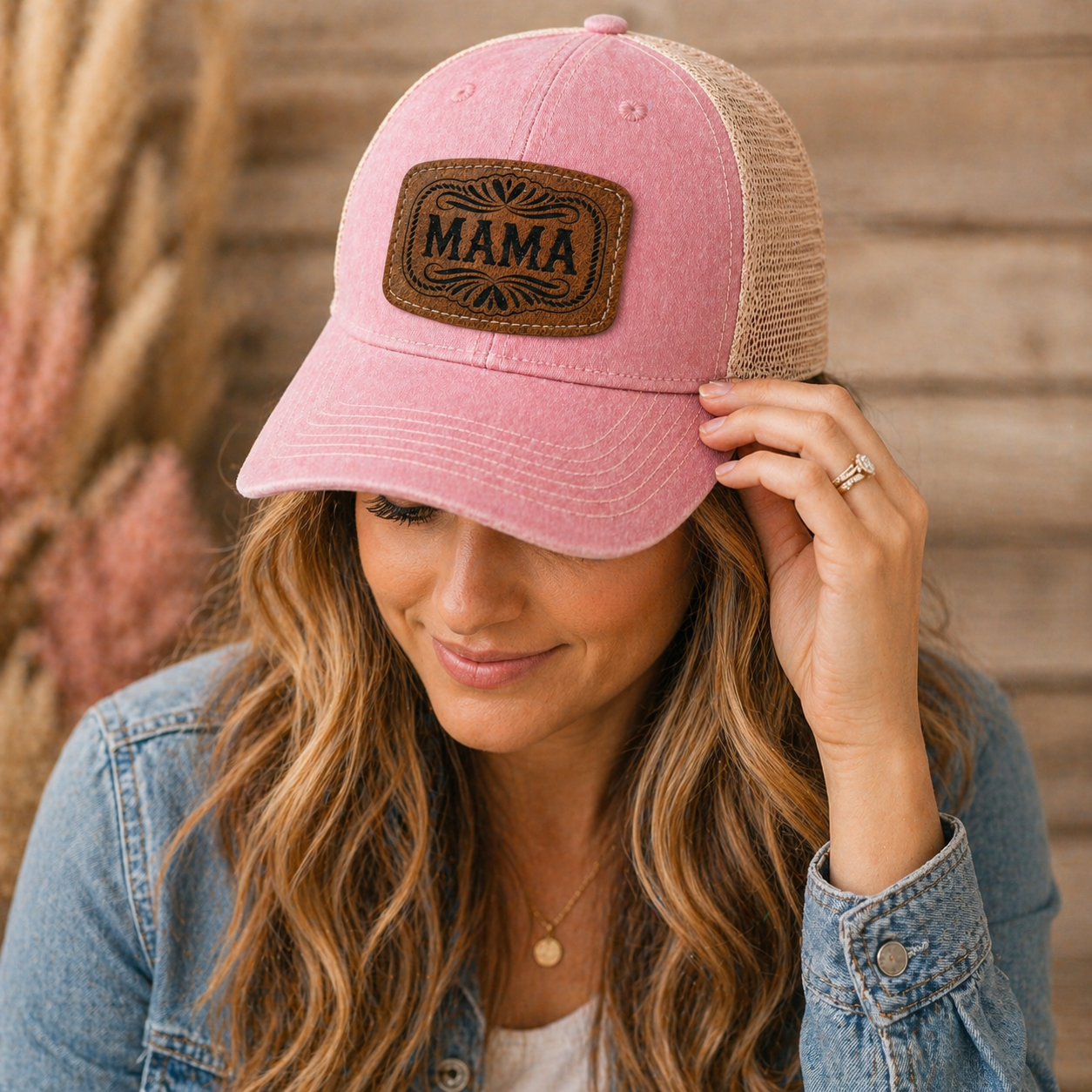 Western “MAMA” Hat Patch