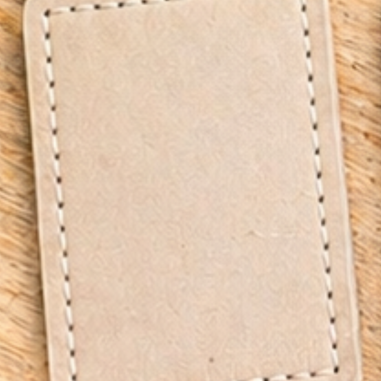 The Answer is Nope PU Leather Keychain