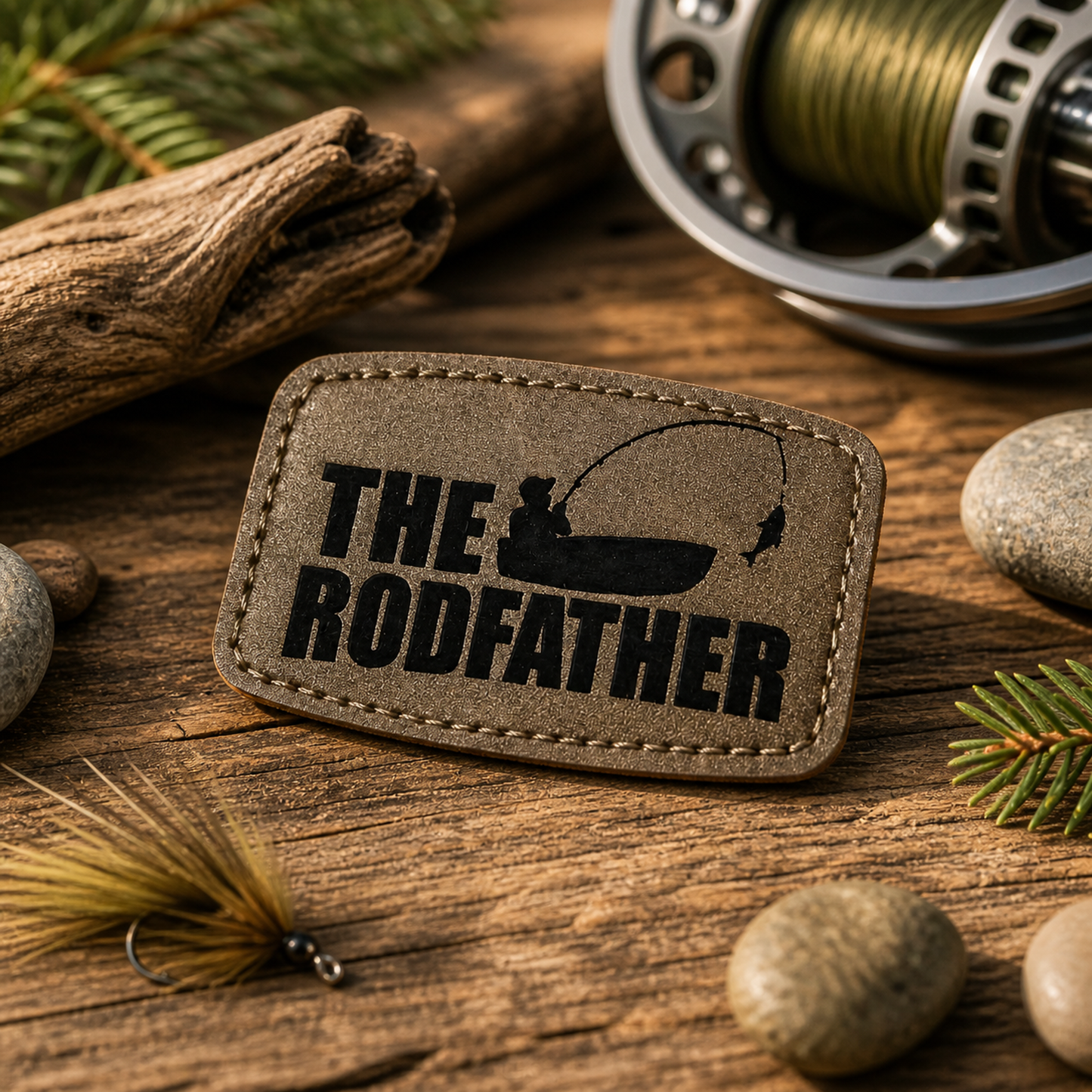 The Rodfather Hat Patch