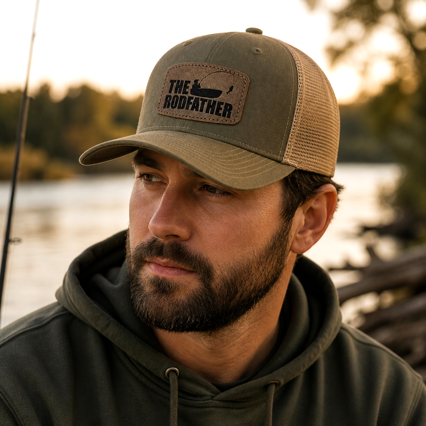 The Rodfather Hat Patch