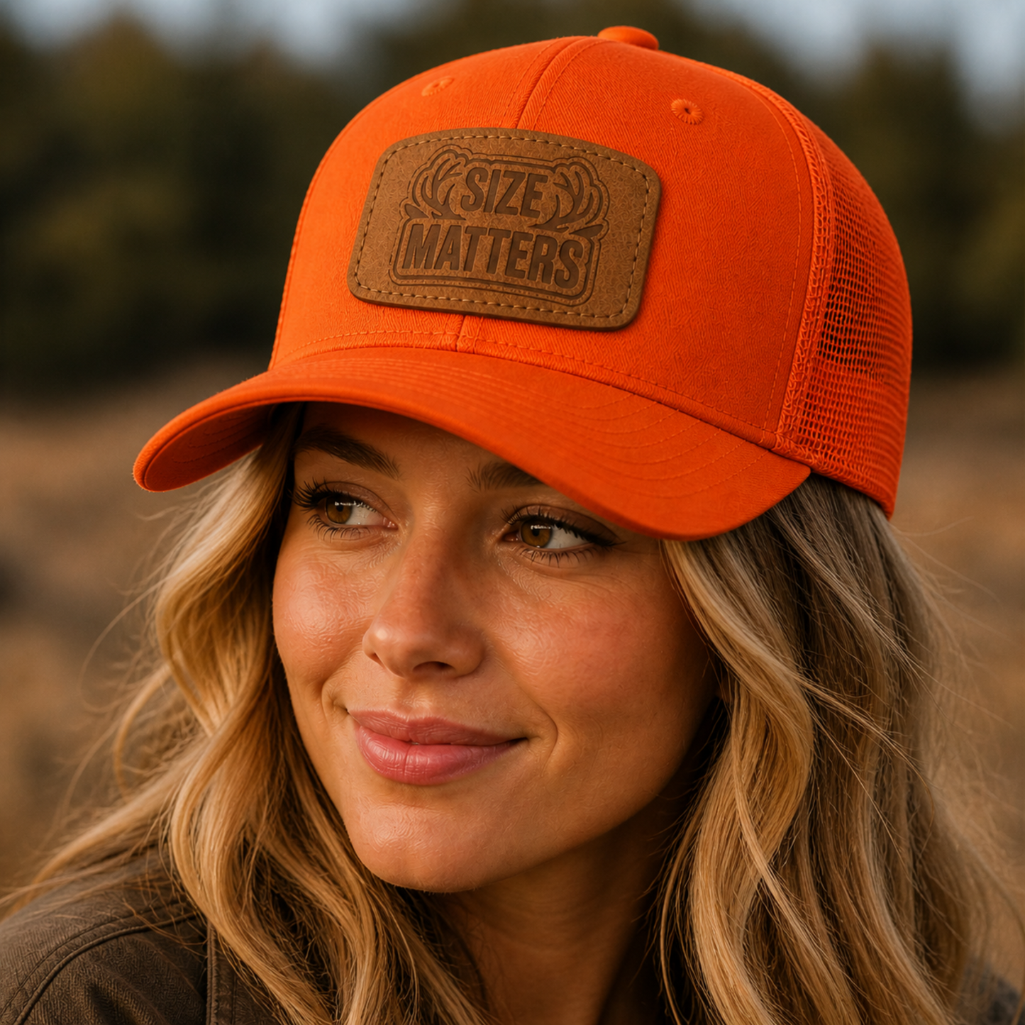 Size Matters Hat Patch