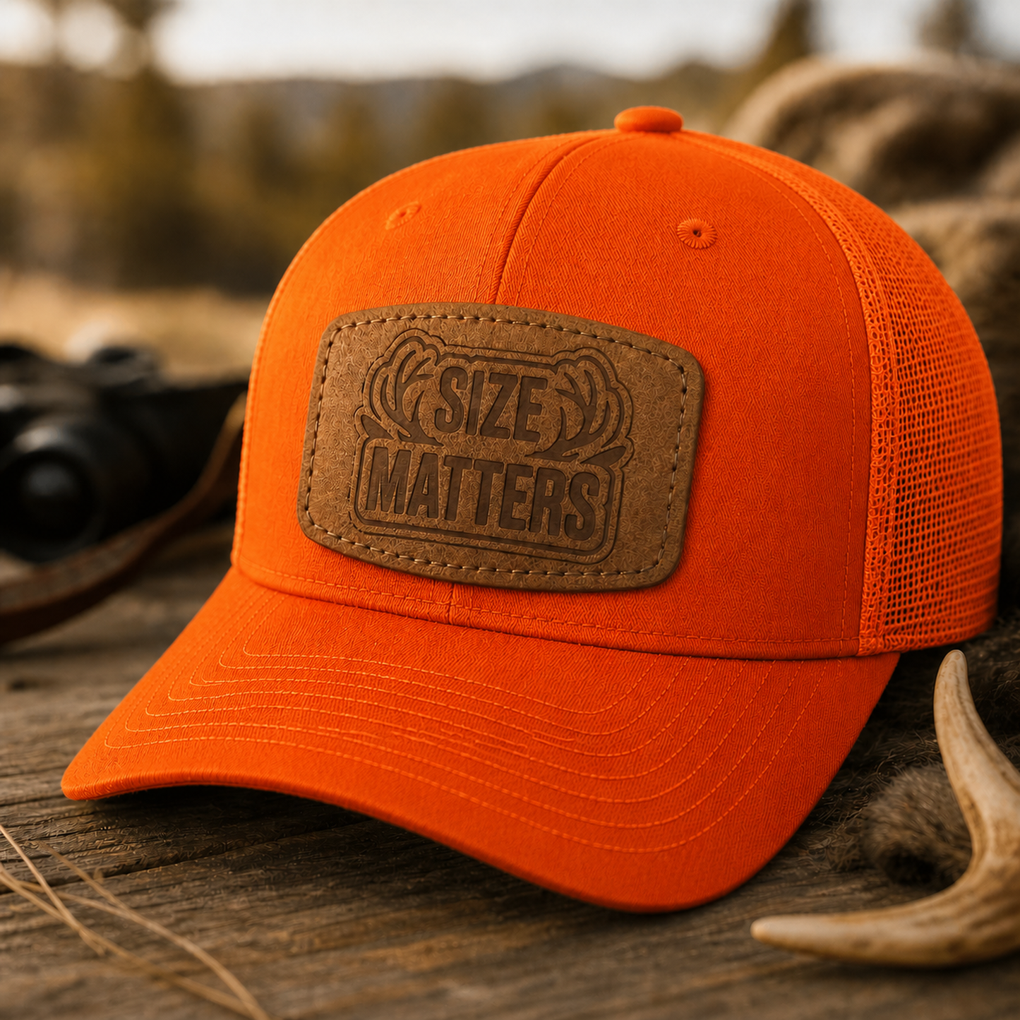 Size Matters Hat Patch