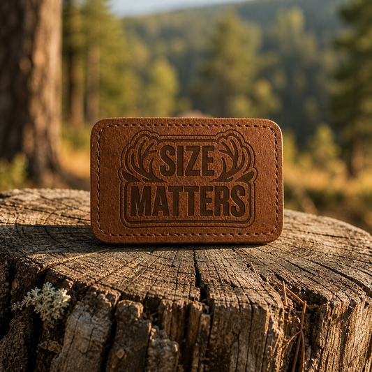 Size Matters Hat Patch