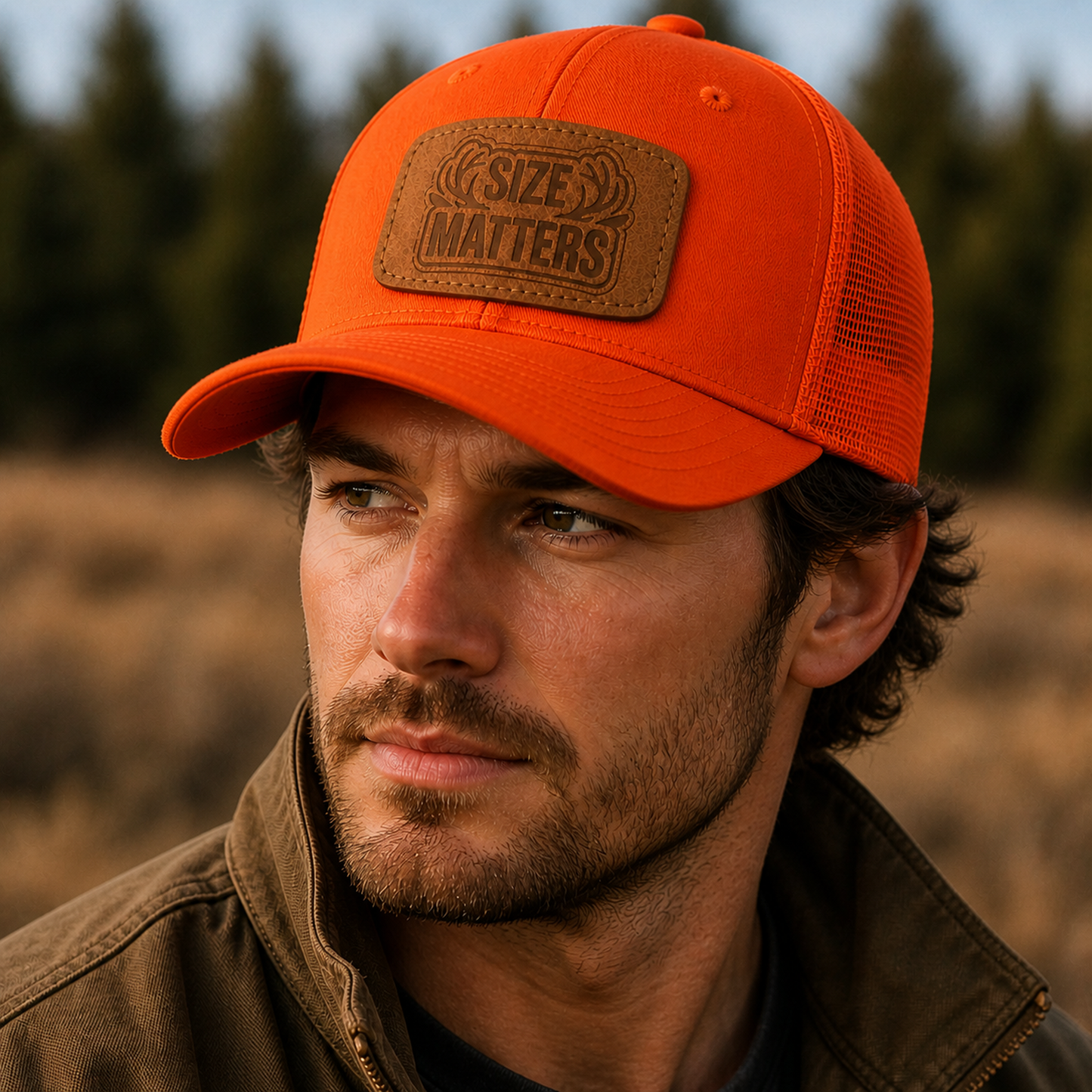 Size Matters Hat Patch