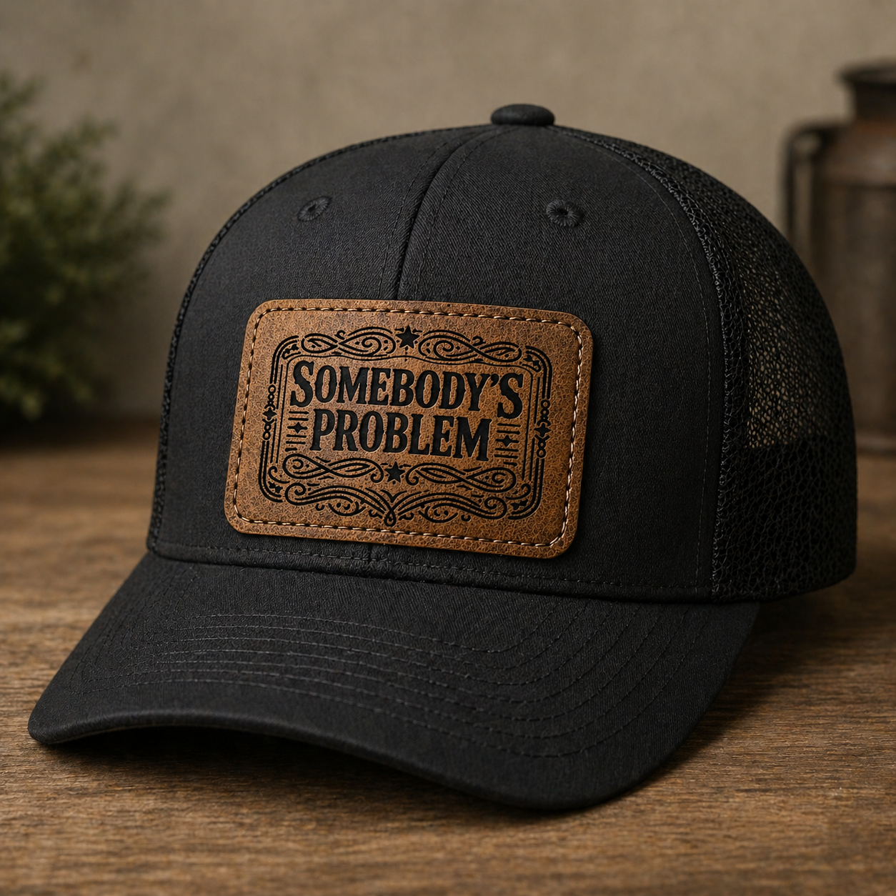 “Somebody’s Problem” Hat Patch