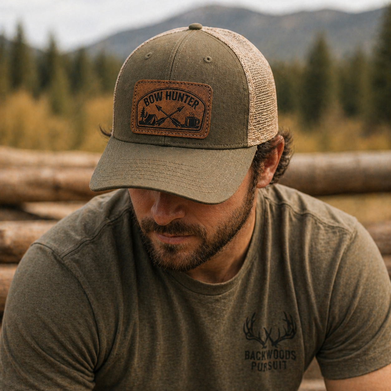 “Bow Hunter" Hat Patch