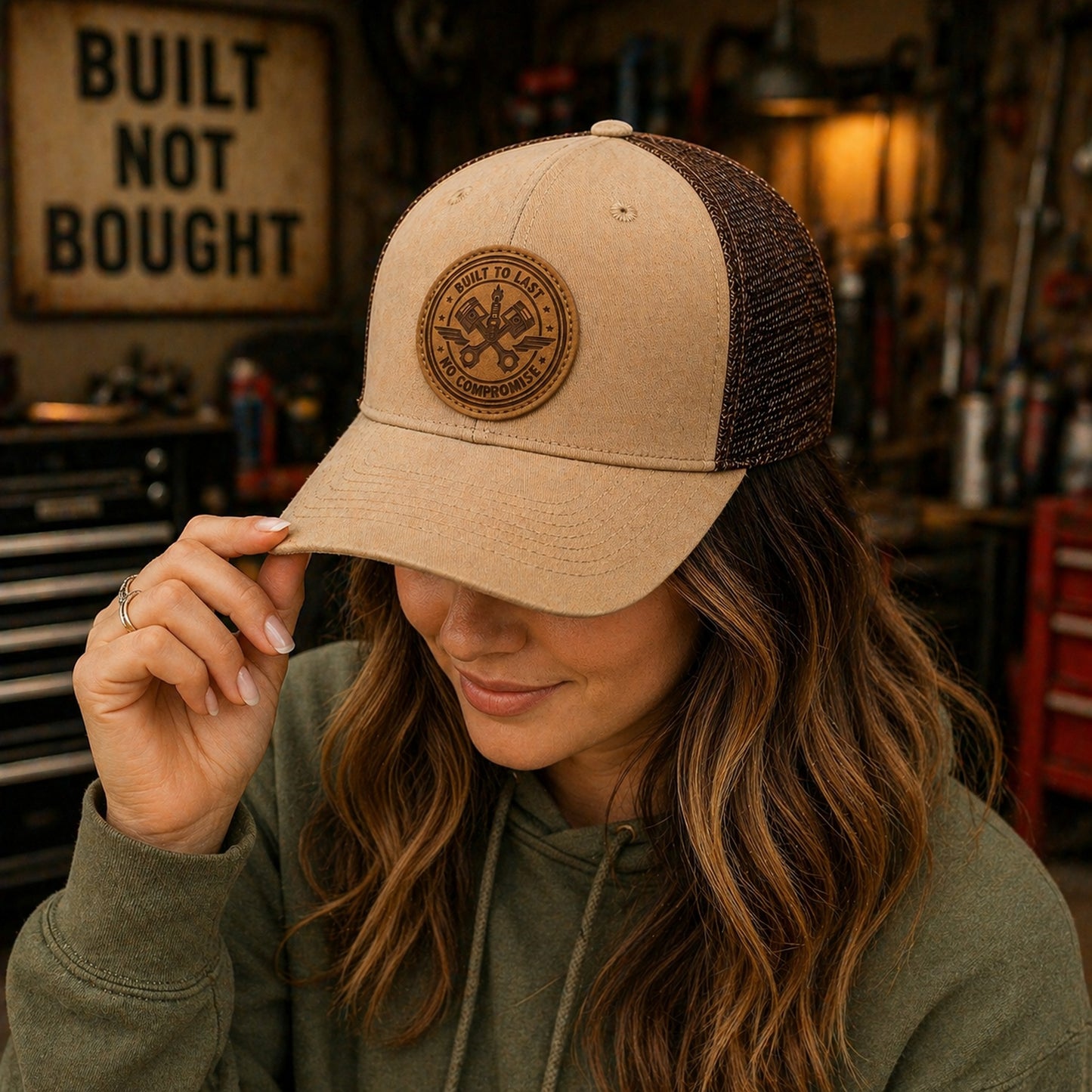 Built to Last Hat Patch