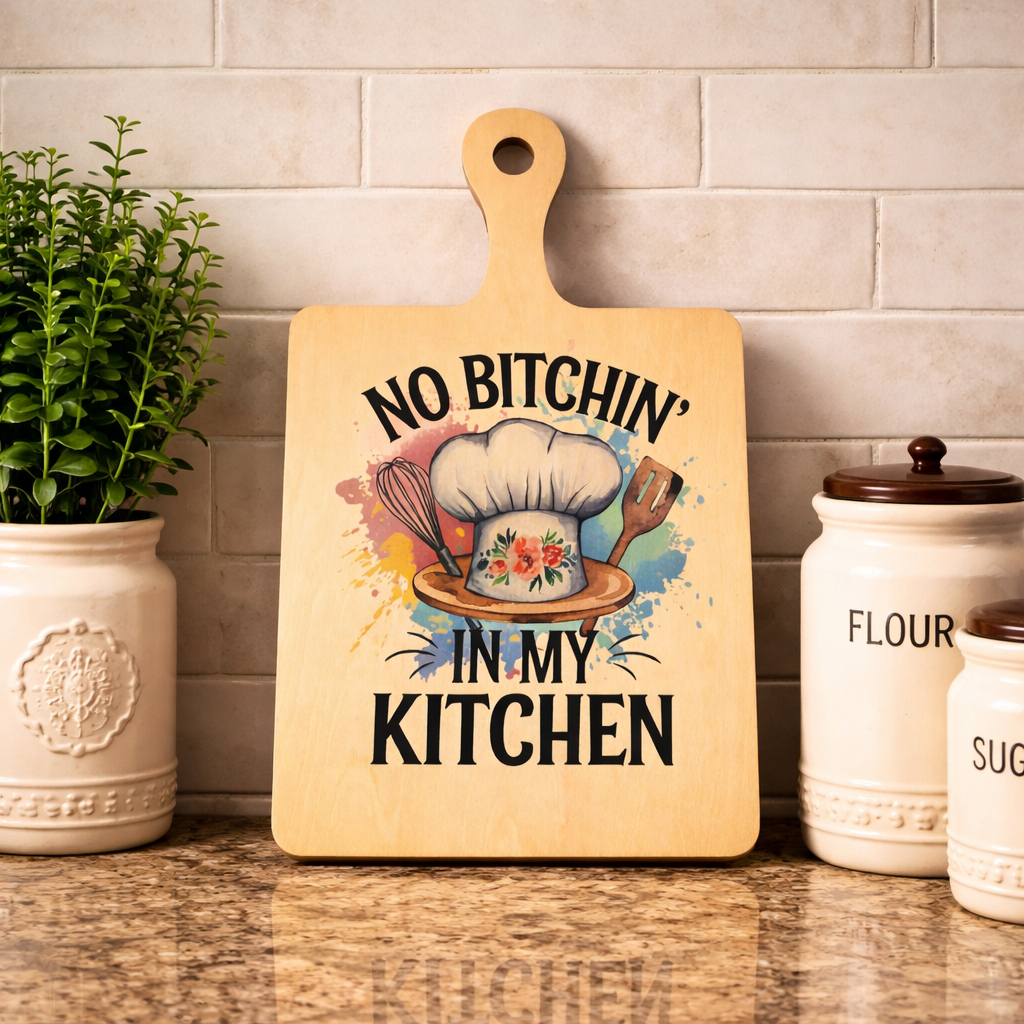 No Bitchin in My Kitchen - 5.5" x 9"