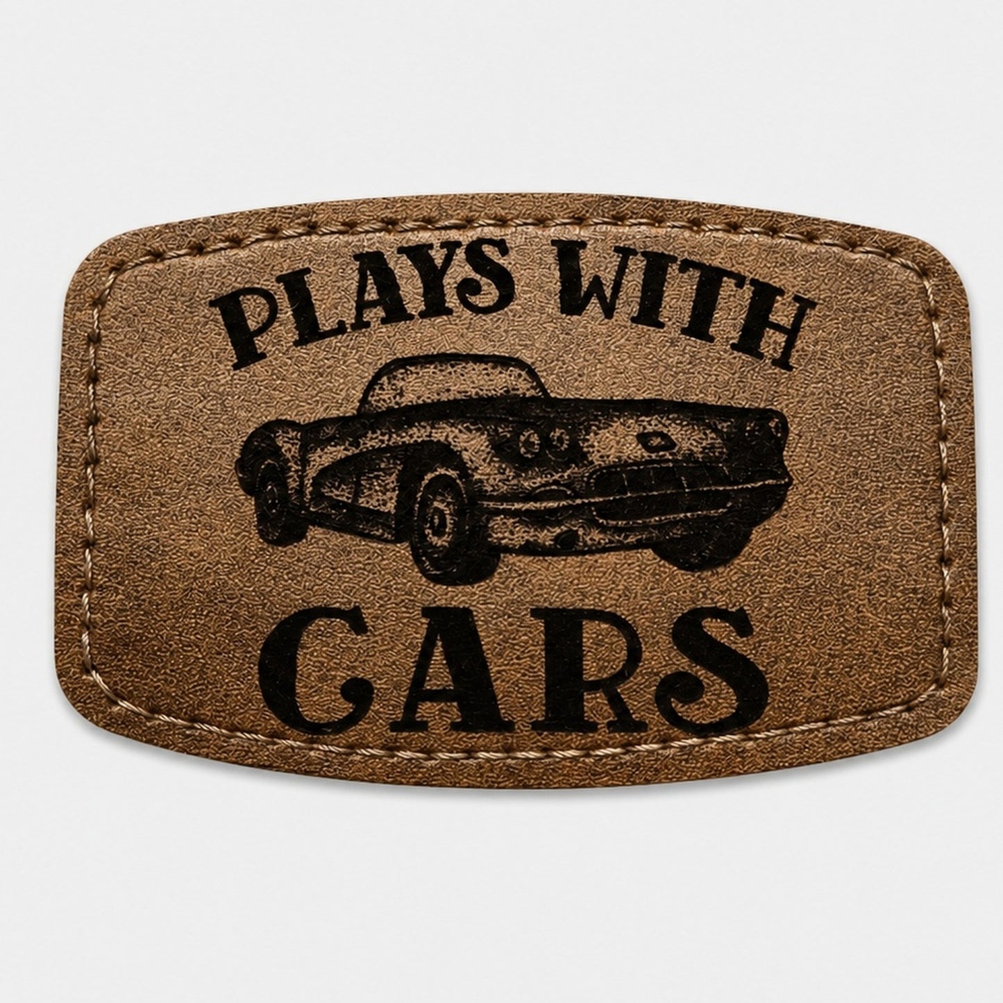 Plays With Cars Hat Patch