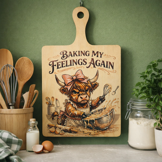 Baking My Feelings - 5.5" x 9"