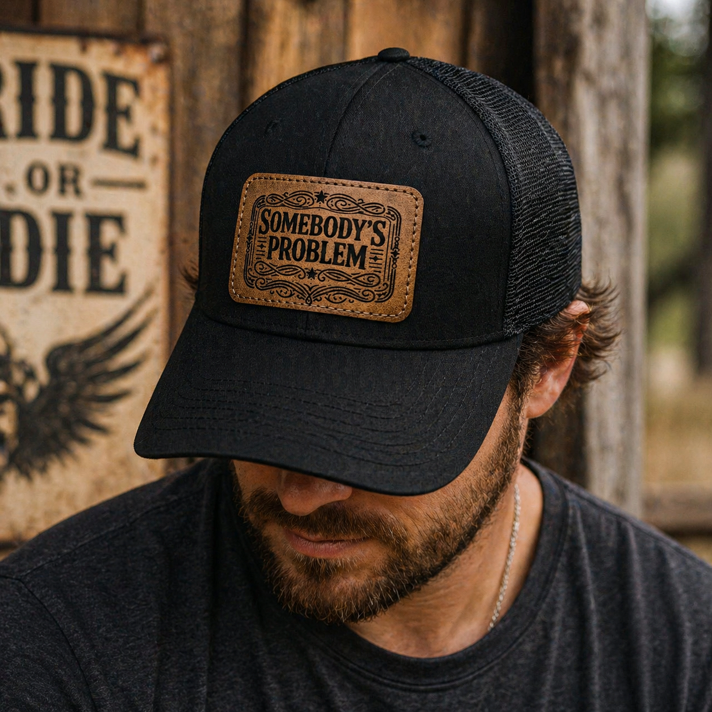 “Somebody’s Problem” Hat Patch