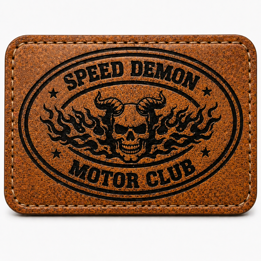 “Speed Demon Motor Club” Hat Patch
