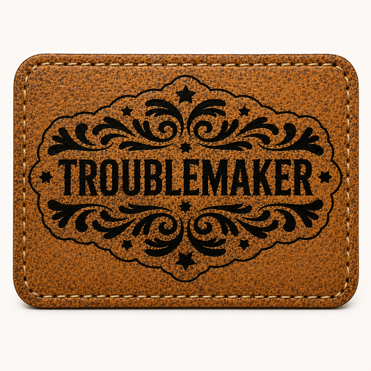 “Troublemaker” Hat Patch