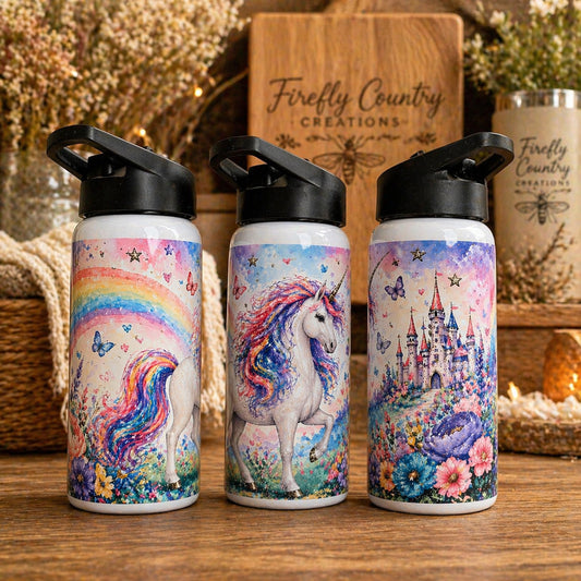 Unicorn Kids Sublimation Tumbler - 16 oz